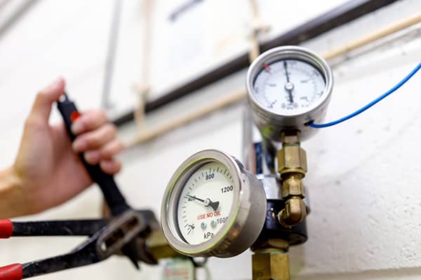Industrial Pressure Gauge Assembly